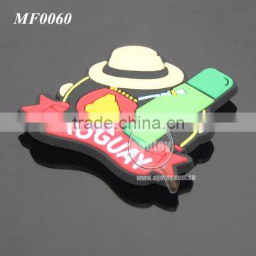 Soft Rubber Injection Molding Camping Sports Bottle Bag Cap Eco-friendly Soft PVC Uruguay Custom Personalized Fridge Magnet photo-5