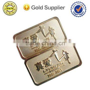Simple Promotion Gift Quality Lastest Metal Wholesale Bullion Badge photo-3