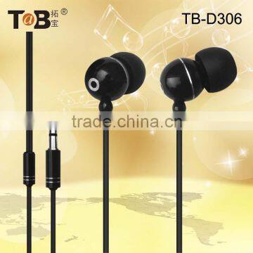 Free sample stereo cute and cheap custom printed earphones in bulk metal earphone