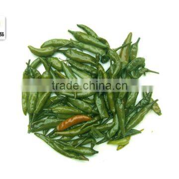 Pickled whole green chilli