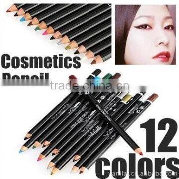 Menow 12 colors waterproof eyeliner pencil