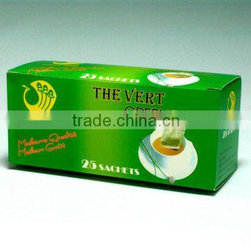 GREEN TEA BAG 2g/box X25bag/box X48box/CTN