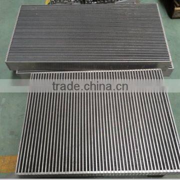 customized aluminum plate and bar cooler cores