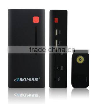 Carku 15000mAh Epower 37 mini jump starter for 12V 6.0L gasoline car 5.0L diesel car multi-function jump starter