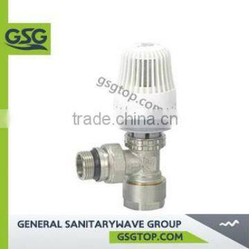 GSG Radiator valve RV126 180degree radiator stop valve ppr pipe fitting