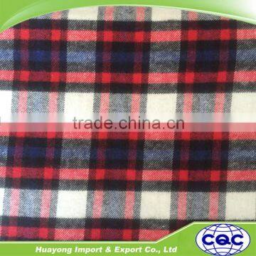 new design 100 cotton plaid shirting fabric for men garments fabric