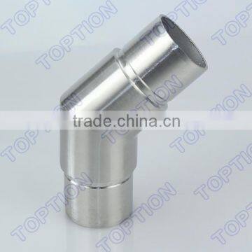 Stainless steel handrail tube connector elbow 135 degreee