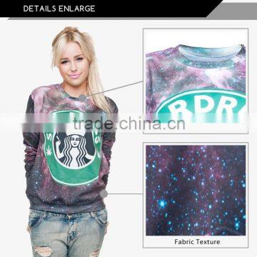 Fashion Enjoy Coffee High Quality 3d Digital Print Fullprint Crewneck Sweatshirt Spring Autumn Unisex Custom Oversized Pullover photo-5