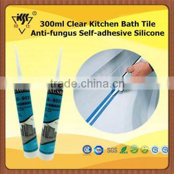 300ml Clear Kitchen Bath Tile Anti-fungus Self-adhesive Silicone