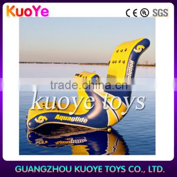 hot sale durable inflatable water totter slide for rental