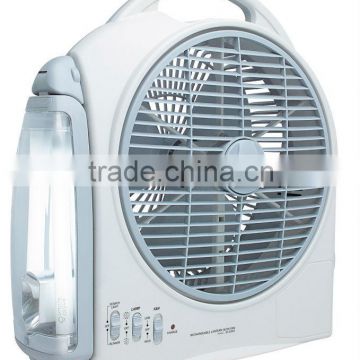 SUNCA AC/DC Rechargeable Oscillating Fan 10" SF-299A