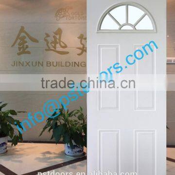 China factory oval glass entry door price for sale