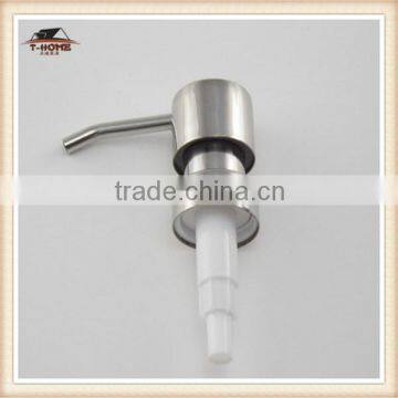 UK market Stainless steel lotion pump 28/410