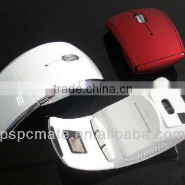 High Quality Sicily Promotion Gift Mini Mouse 2.4 G Folding Wireless Mouse CE photo-6