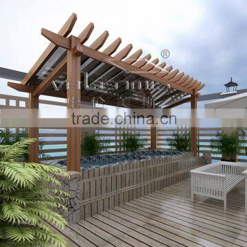 Landscape facilities/faluminum gazebo pergola for sale