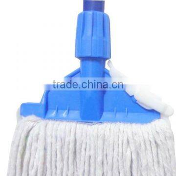 Hago free samples wholesales colorful plastic head wet cotton mop