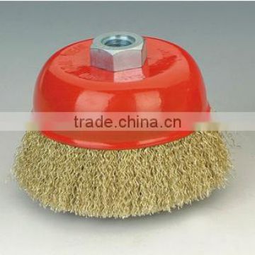 crimped wire cup brush