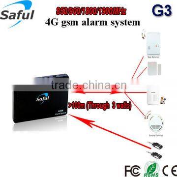 Wireless home gsm anti-theft alarm system