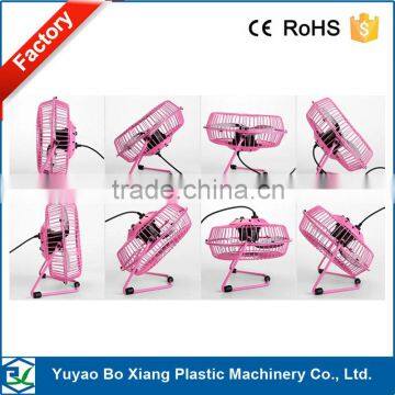 4inch USB Table Mini Fan Iron Aluminum Protable Cooling Mini Laptop Mini Laptop Fan for Office photo-4