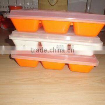 clear food container for restaurant and school