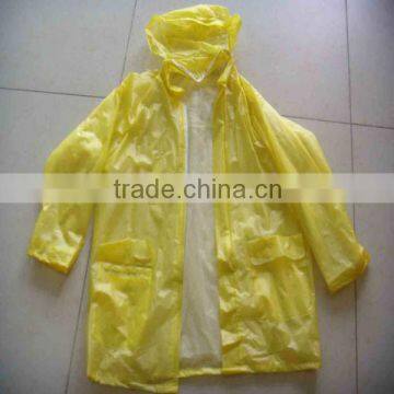 Reflective PVC/POLYESTER raincoat