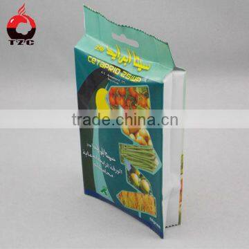 self-adhesive opp header bag&peel and seal plastic bags