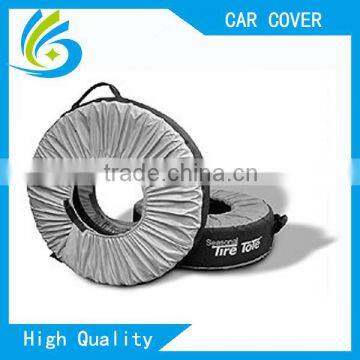 manufacturers printing logo polyester custom spare tire cover