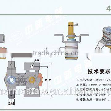 KST220 Electrical Adjustable Bimetallic Oven Thermostat photo-2