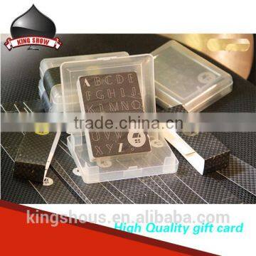 High End Blank Plastic Gift Cards for Advertising Promotional Gift Wholesale photo-6