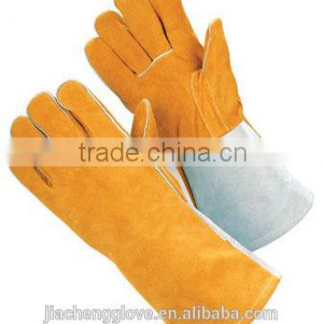 Welding Leather Gloves, cow split leather welding gloves