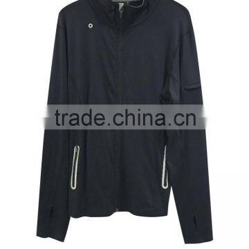 Santic Men's fitness jacket OEM service running jacket