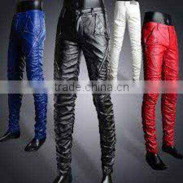 leather pants punk leather pants mens gay black leather pants