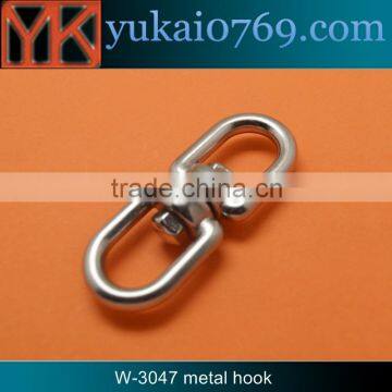Yukai metal material swivel snap hook type swivel d ring hook