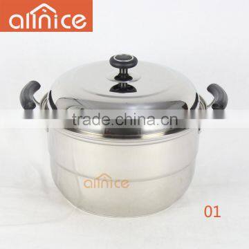 Kitchen Utensil: Stainless Steel Vegetable Steamer Food Steamer Steam Pot photo-3