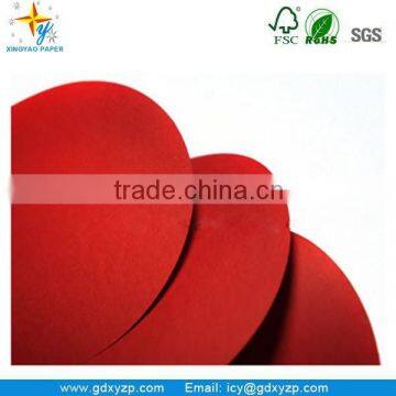 Direct Mill Prices Red Color Board Paper