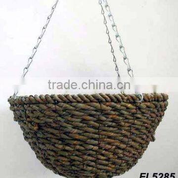 Rattan Garden Hanging Basket