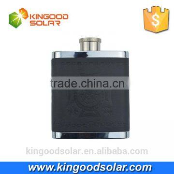 Unique electronic products Black/ Coffee 18650 lithium battery faux leather 10800mah winebottle power bank                        
                                                Quality Choice