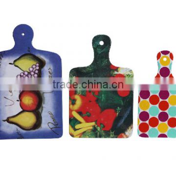 Wholesale decal decoration printing melamine camping cutting board