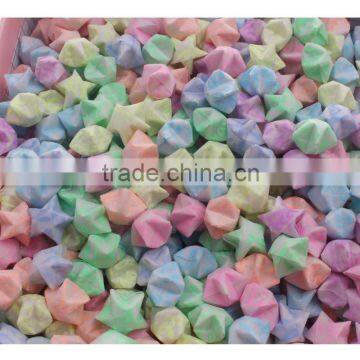 Luminous Lucky Star Paper Heart Paper Origami Museum Wishing Star Paper Birthday Gift Stripes White Five-pointed Star Quality Choice photo-3