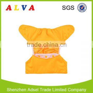 Alva Hot Sale Solid Color Nappy Cover Reusable and Washable Baby Diaper Cover