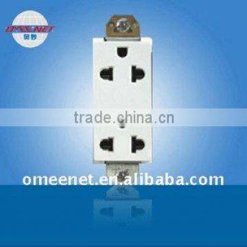 ETL certificate 15A 125V Duplex Receptacle Wall Socket PC Cover