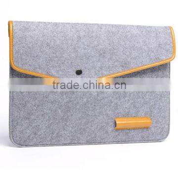 Fashional felt sleeve laptop sleeve Case Bag,wool felt sleeve felt Material