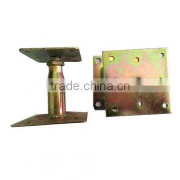 Galvanzed steel pedestal and stringer