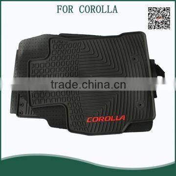 Full Set For Toyota Corolla 2014 front and rear seat car mat/ car floor mat