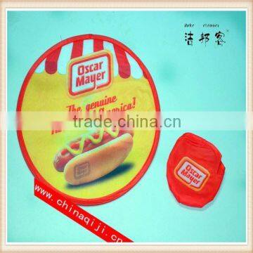 Promotional foldup foldable frisbee fan