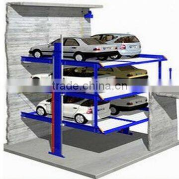 Underground vertical stack car parking