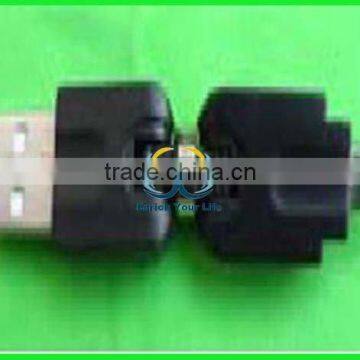 wholesale USB AM TO MINI 5P Rotate adaptor convertor