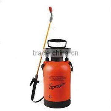5L Yellow Plastic Compressed Hand Sprayer Bottle Garden Pump Sprayers,Garden White Trigger 8L Sprayer photo-2