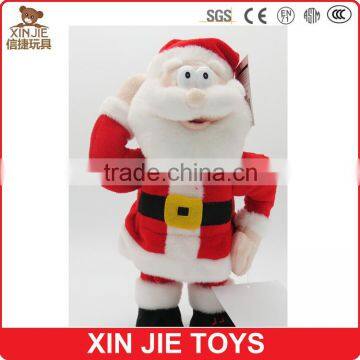 customize new design plush santa claus toy