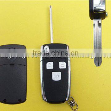 Toyota Rav4 Corolla Camry Yaris Prado 3 button remote flip key shell fob case